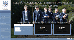 Desktop Screenshot of holmegrange.org