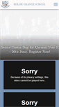 Mobile Screenshot of holmegrange.org